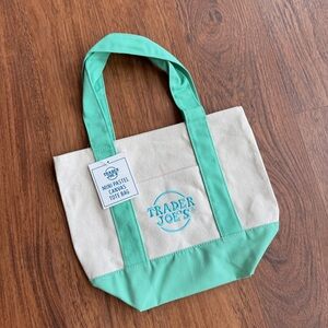 Trader Joe’s Mini Canvas Tote Bag